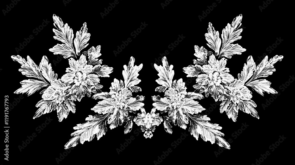 Real frost on a window with frostwork pattern ice crystals on black background, frost, frostwork, window. frostweave. illustration. Frostwood. Illustration Real frost on a window with frostwork pattern ice crystals on black background, frost, frostwork, window. frostweave. illustration. Frostwood. Illustration