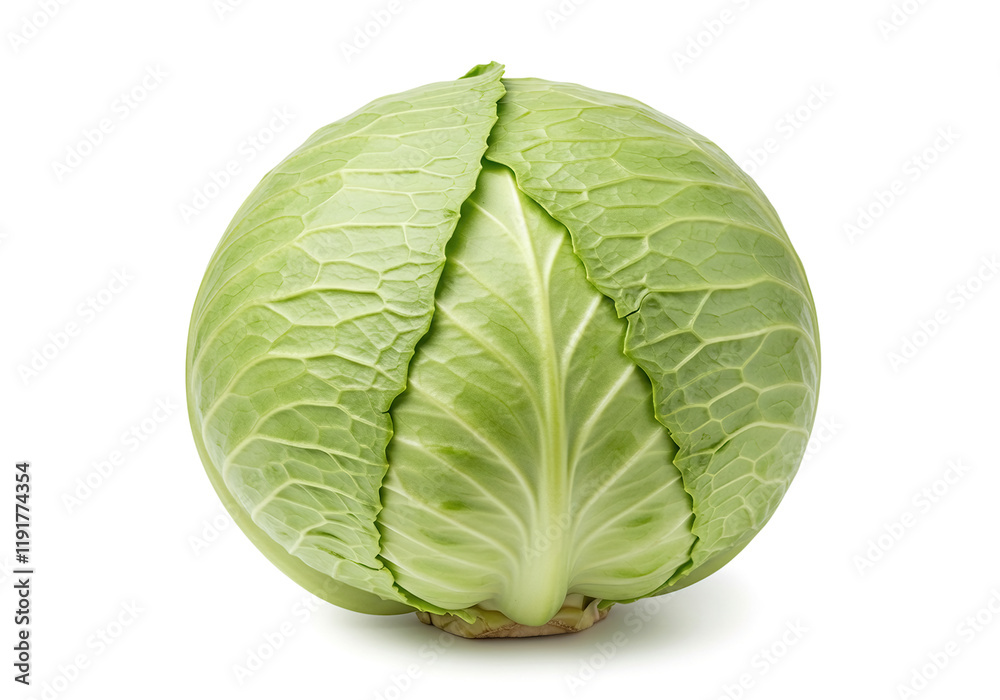 cabbage isolated on white background, clipping path, full depth of field cabbage isolated on white background, clipping path, full depth of field