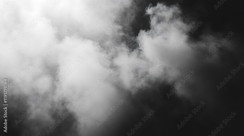 Monochrome Cloudscape A Dramatic Contrast Of Light And Dark Monochrome Cloudscape A Dramatic Contrast Of Light And Dark
