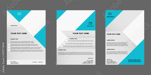 business flyer template for marketing or events