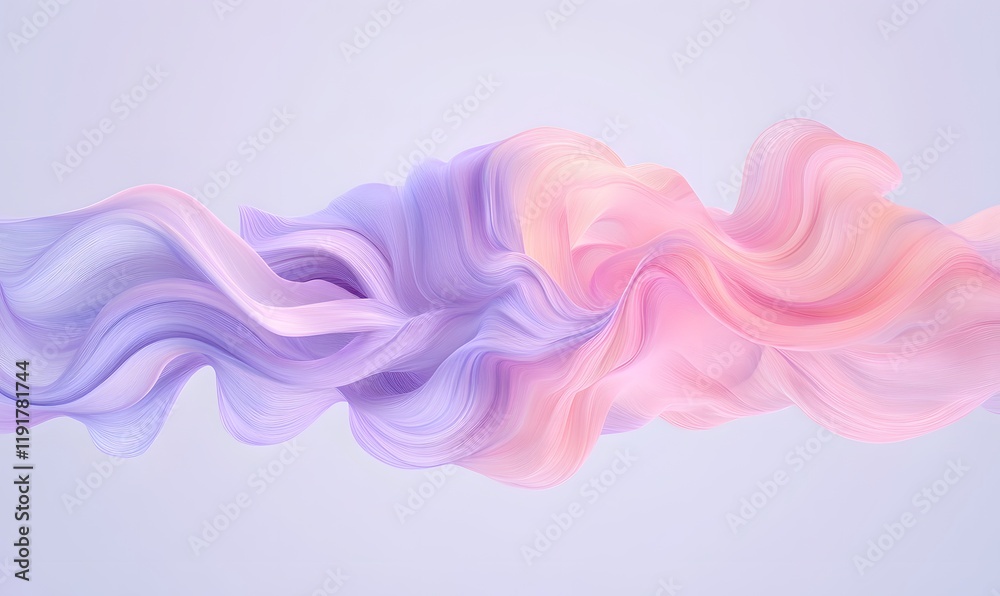 Obraz premium gradient light violet with white background,generation AI