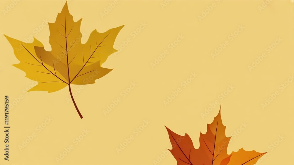vector background orange autumnal illustration autumn leaf maple tree element season illustration design painting nature brown orange colours gum yellow sycamore symbol october fall image leaf