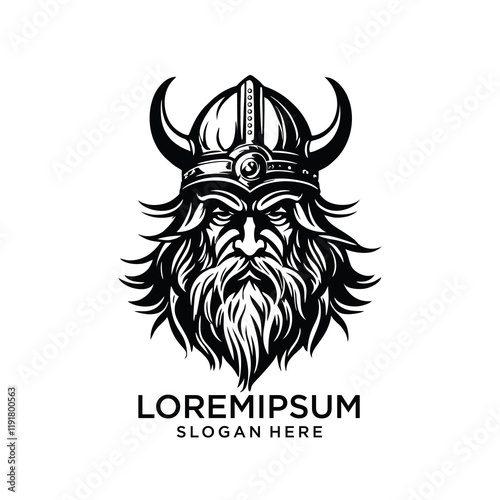 illustration of a viking soldier