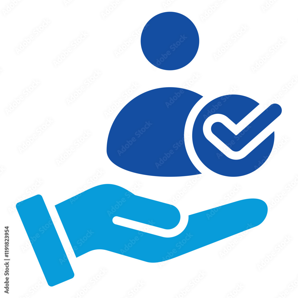 User Convenience Icon Dual Tone Color Style User Convenience Icon Dual Tone Color Style