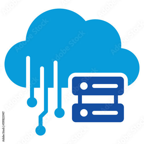 Passive Data Icon Dual Tone Color Style