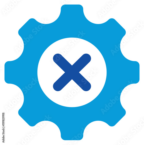 Misconfiguration Icon Dual Tone Color Style