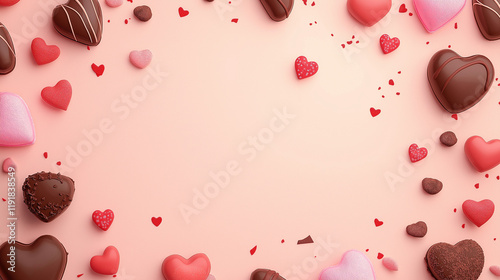 ハート, 愛, バレンタイン, ピンク, ハート, 日, 恋愛, 休日, ロマンチスト, 形, カード, イラスト, お祝い, 模様, シンボル, ベクター, 結婚式, デコレーション, デザイン, 赤, キャンデー, 贈り物, 文科系, 2 月 14 日, 背景, チョコ, 甘い, 食べ物, 白, フレーム