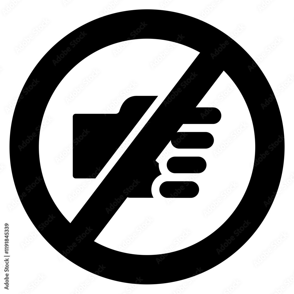 Workplace Violence Prevention Icon Black Style Workplace Violence Prevention Icon Black Style