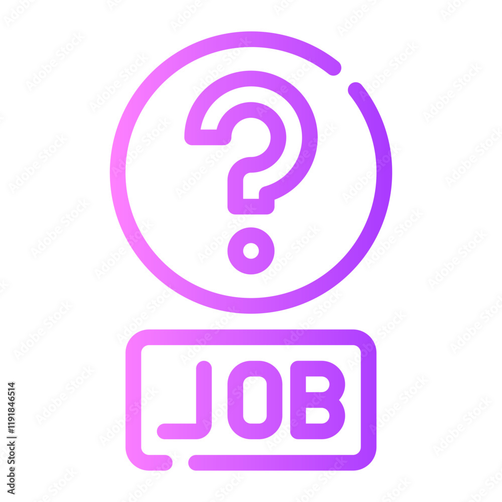 job gradient icon job gradient icon