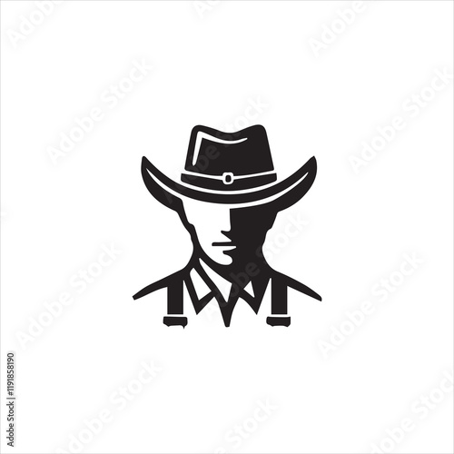 cowboy with hat