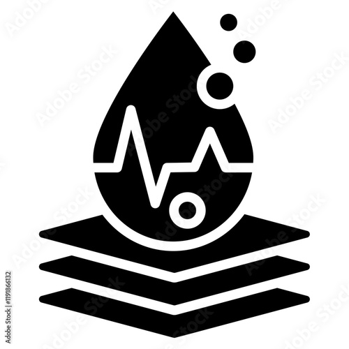 Oxygen Absorption Icon Black Style
