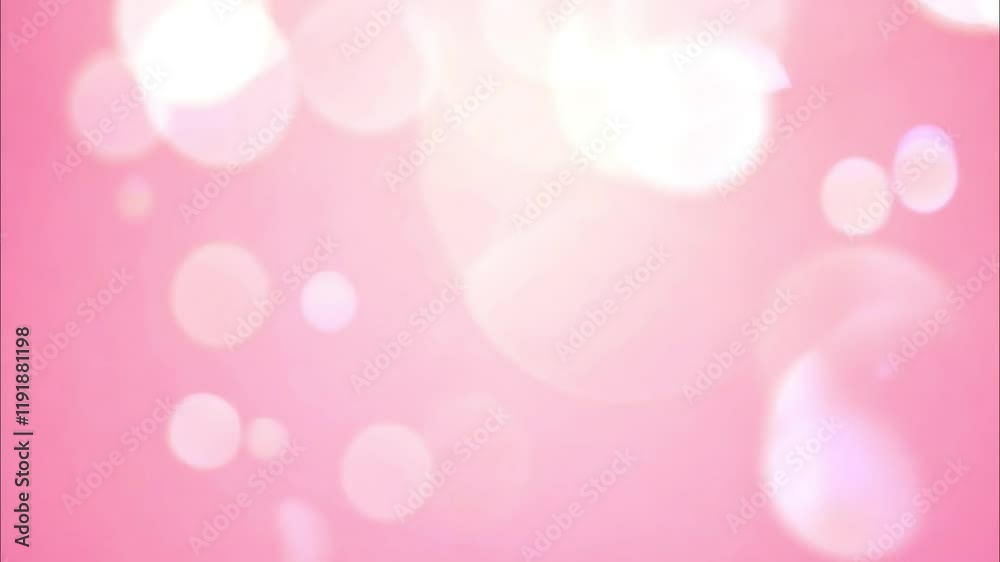 delicate pink bokeh effect background with shimmering light circles, ideal for romantic designs that require a warm and soft vibe

