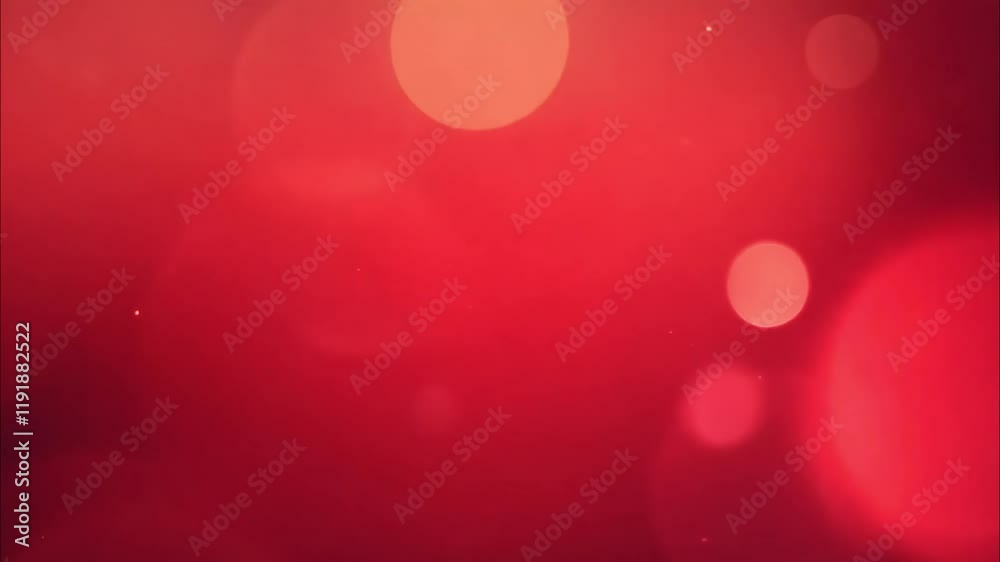 bright red bokeh effect background with vivid glowing circles, perfect for festive, romantic, or dramatic designs that require bold and energetic visuals

