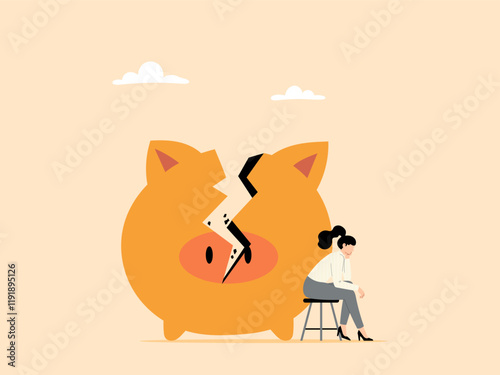 Stress from financial crises or running out of reserves