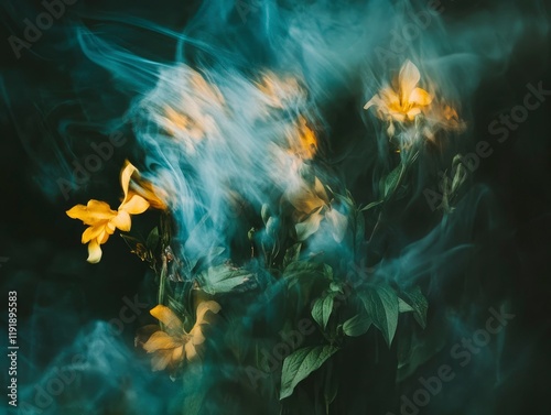 Ethereal Wildflower Glow photo