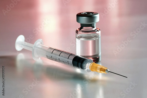 Syringe and Vial: Depicting a Potential Miracle Drug, Health Innovation, and Treatment – Exploring the Future of Pharmaceutical Breakthroughs and Injectable Weight Management Solutions