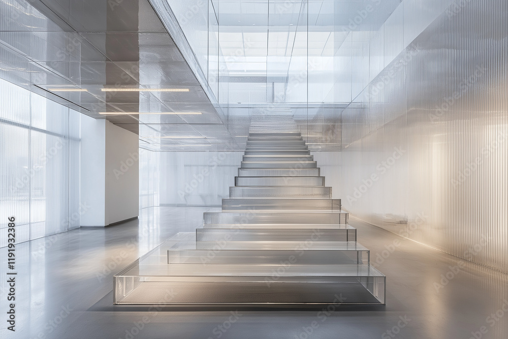 Innovative Staircase in a Design Studio with Multifunctional Features Innovative Staircase in a Design Studio with Multifunctional Features