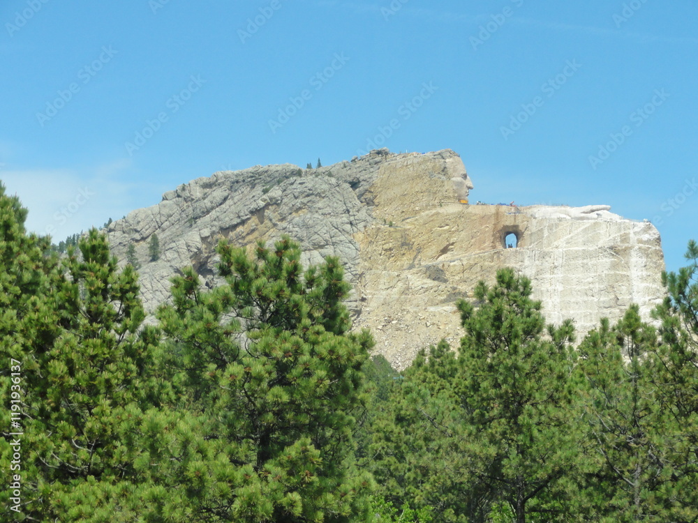 Fototapeta premium Mountain Face