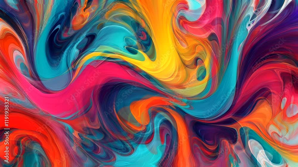 A vibrant abstract swirl of colors, evoking energy and creativity. A vibrant abstract swirl of colors, evoking energy and creativity.
