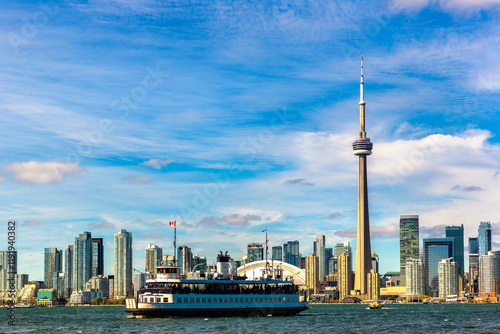 Toronto skyline and cityscape, Canada