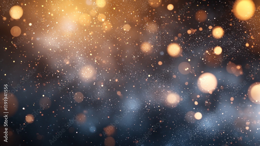 Glimmering Celestial Lightscape: A Dazzling Abstract Background Glimmering Celestial Lightscape: A Dazzling Abstract Background