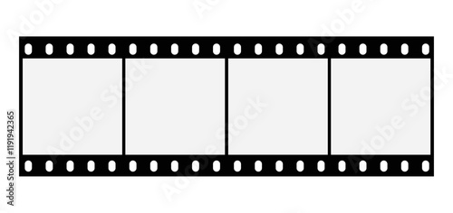 Film strips mockup templates of old retro film frame with shadow on background. Video or movie film vintage analog cinema, photograph camera film strip. Trendy editable camera roll social stories