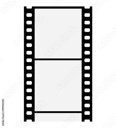 Film strips mockup templates of old retro film frame with shadow on background. Video or movie film vintage analog cinema, photograph camera film strip. Trendy editable camera roll social stories