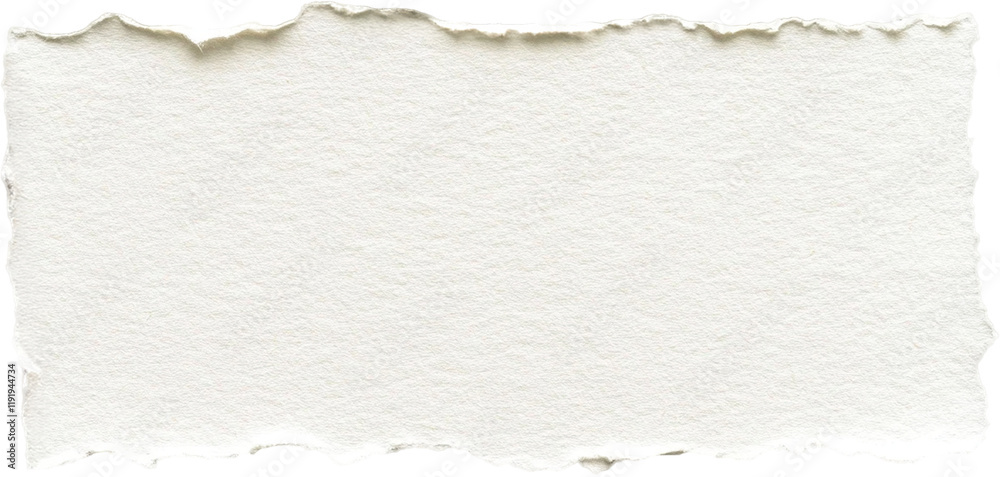 Obraz premium white torn paper isolated