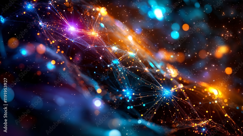 abstract nebula, cosmic energy, glowing network - abstract backgrounds abstract nebula, cosmic energy, glowing network - abstract backgrounds