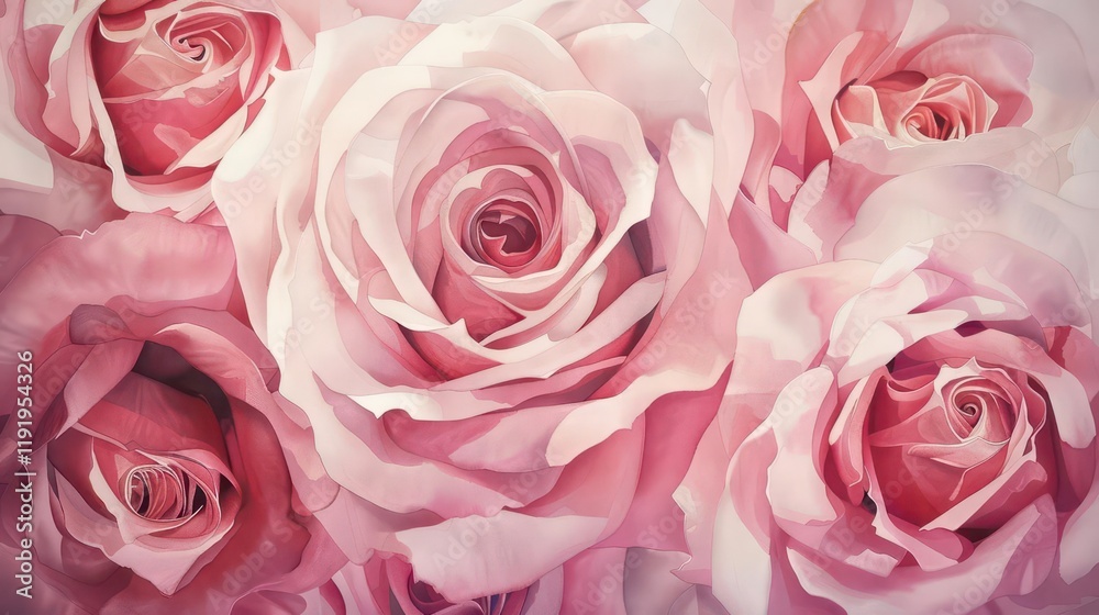 A close-up of soft pink roses, showcasing their delicate petals and romantic beauty. A close-up of soft pink roses, showcasing their delicate petals and romantic beauty.