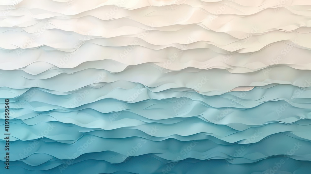 A textured gradient of soft waves in shades of blue and white, creating a serene visual effect. A textured gradient of soft waves in shades of blue and white, creating a serene visual effect.
