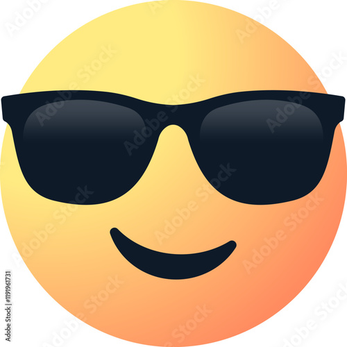 sunglasses emoticon , cool face emoji, happy, smile, smileys, smiling face with sun glasses