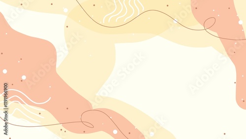 Modern abstract background with splashes. Pastel color template for powerpoint, ppt, celebration, branding, banner, flyer, cover, business card, poster, sales, wall art, promotion, magazine and print.