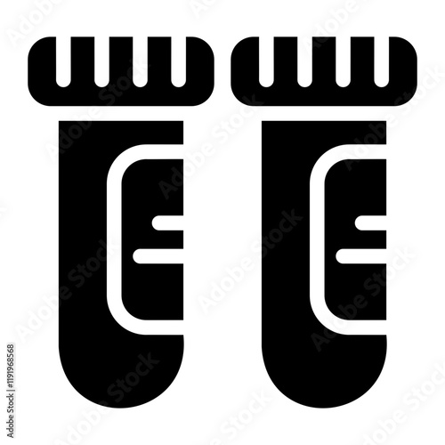 test tube Solid icon
