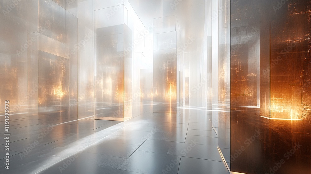 A complex 3D labyrinth made of translucent panels and glowing edges, evoking a futuristic and enigmatic atmosphere. A complex 3D labyrinth made of translucent panels and glowing edges, evoking a futuristic and enigmatic atmosphere.