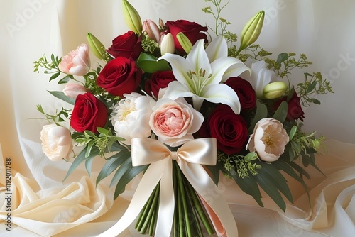 wedding bouquet of flowers