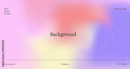 Gradient background abstract smooth blurred