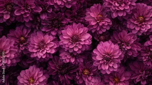 Close Purple Flowers