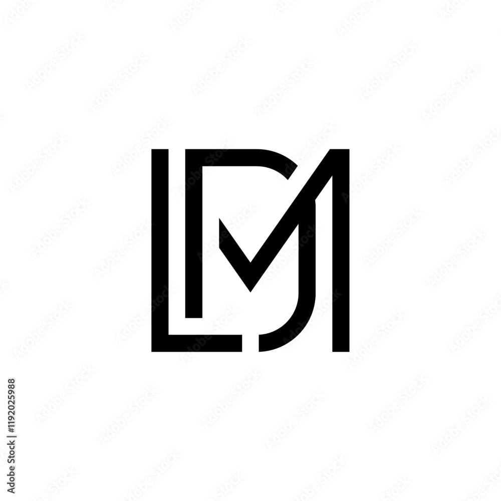 Logo LMD or LDM Flat accounting design, LDM creative initials Growth graph letter logo concept. LDM business finance logo design. Logo LMD or LDM Flat accounting design, LDM creative initials Growth graph letter logo concept. LDM business finance logo design.