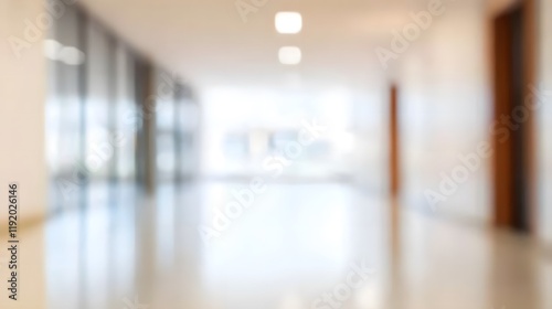 Blur image background of corridor in hospital or clinic image