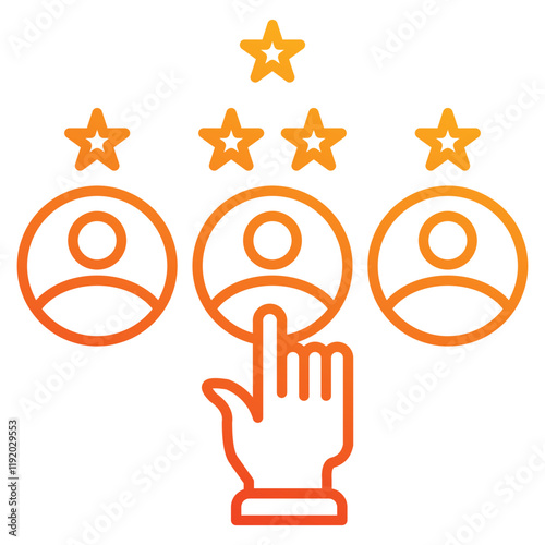 candidate icon element for design