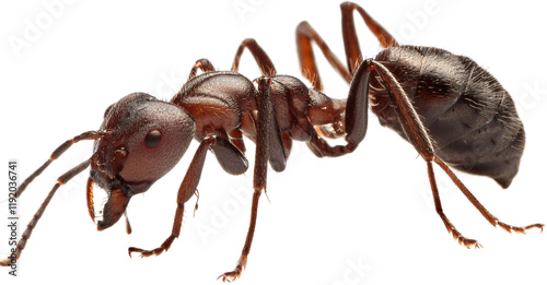 Macro Close up of a Dark Brown Ant Detailed Insect Photography Nature Wildlife
