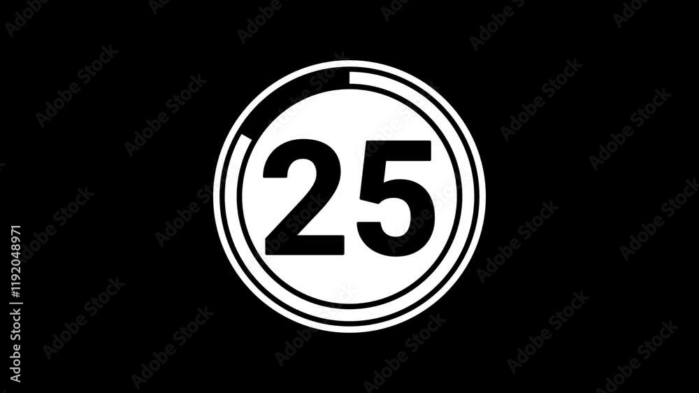 30 seconds countdown timer with circle count ideal for time management or countdown concepts 30 seconds countdown timer with circle count ideal for time management or countdown concepts
