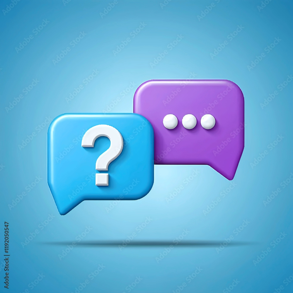 question mark speech bubble question mark speech bubble