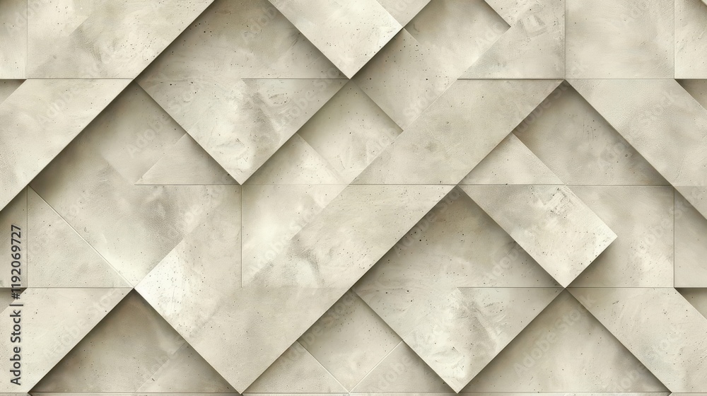 Abstract textured wall design featuring geometric shapes in neutral tones. Abstract textured wall design featuring geometric shapes in neutral tones.