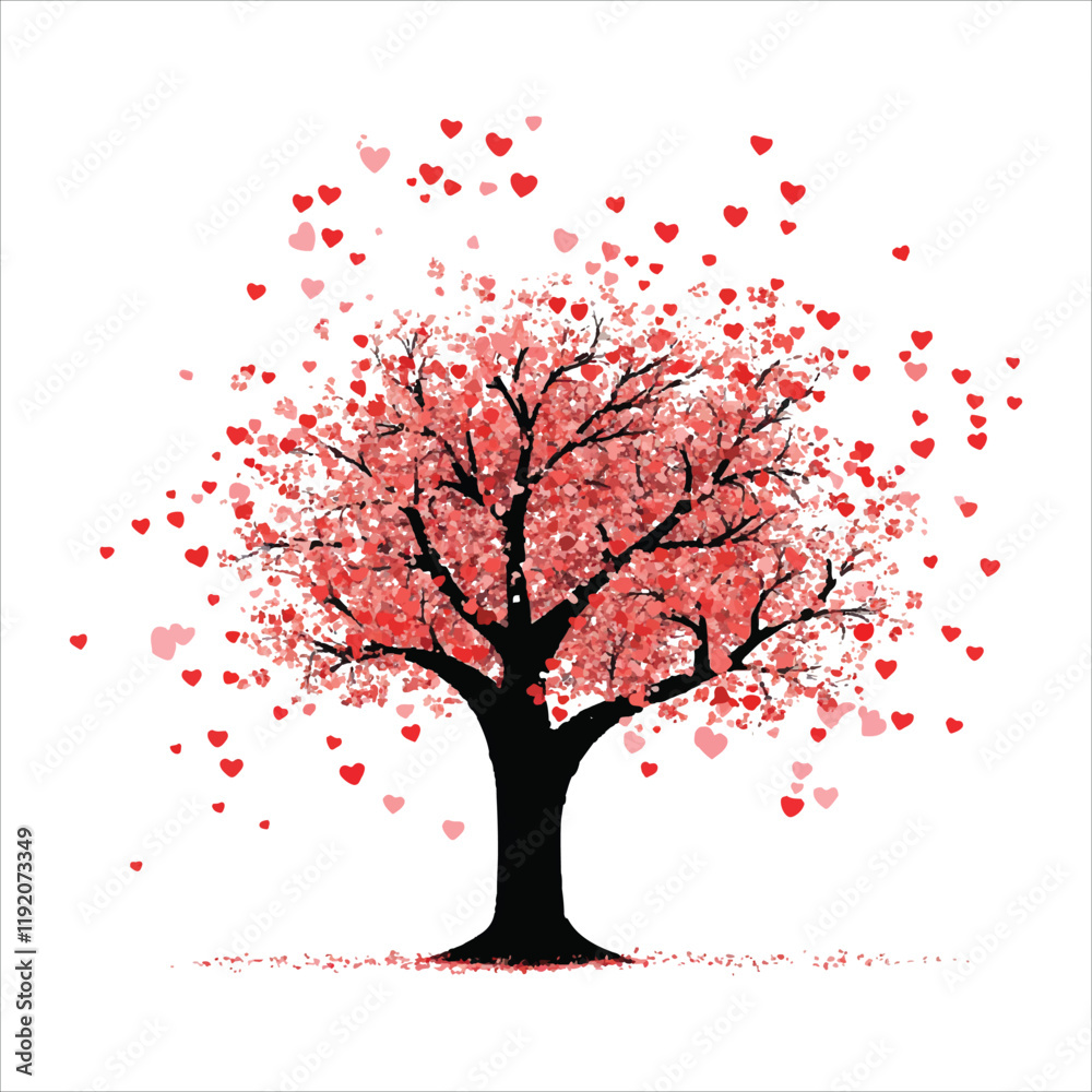 valentine day vector illustration love tree, tree, vector, leaf, flower, nature, spring, branch, illustration, art, heart, love, plant, design, summer, season, autumn, silhouette, blossom, floral, valentine day vector illustration love tree, tree, vector, leaf, flower, nature, spring, branch, illustration, art, heart, love, plant, design, summer, season, autumn, silhouette, blossom, floral,
