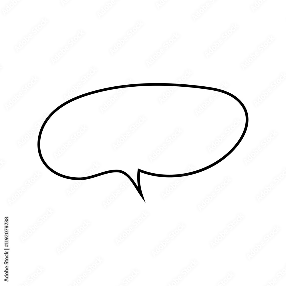 Set of blank white speech bubble in flat design, chatting box, message box icon. Balloon doodle style of thinking sign symbol. Speech bubble. thoughts and ideas, comments for people Set of blank white speech bubble in flat design, chatting box, message box icon. Balloon doodle style of thinking sign symbol. Speech bubble. thoughts and ideas, comments for people