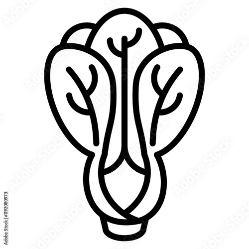 bok choy single icon