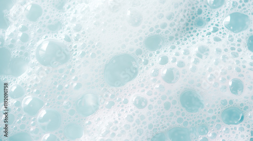 Aqua Foam Texture: Abstract...