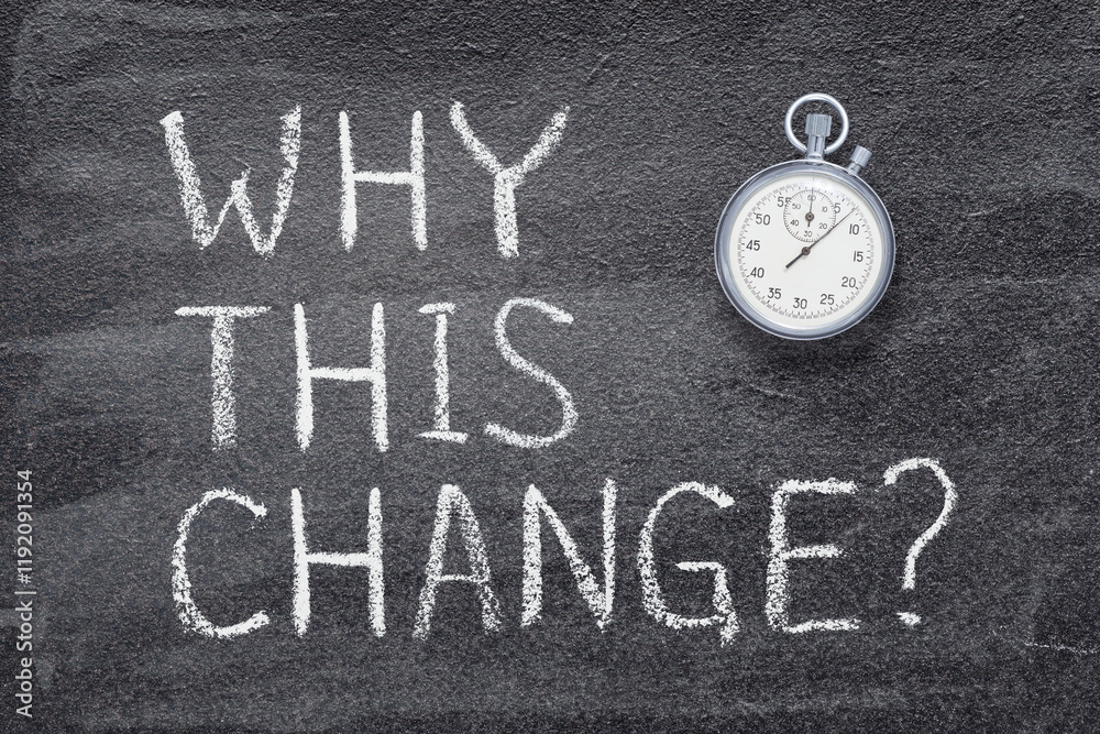 why this change watch